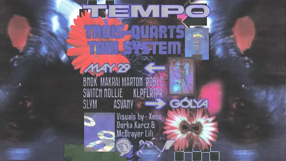 Tempo Radio presents - Trois-Quarts Taxi System koncert Budapesten (Gólya)